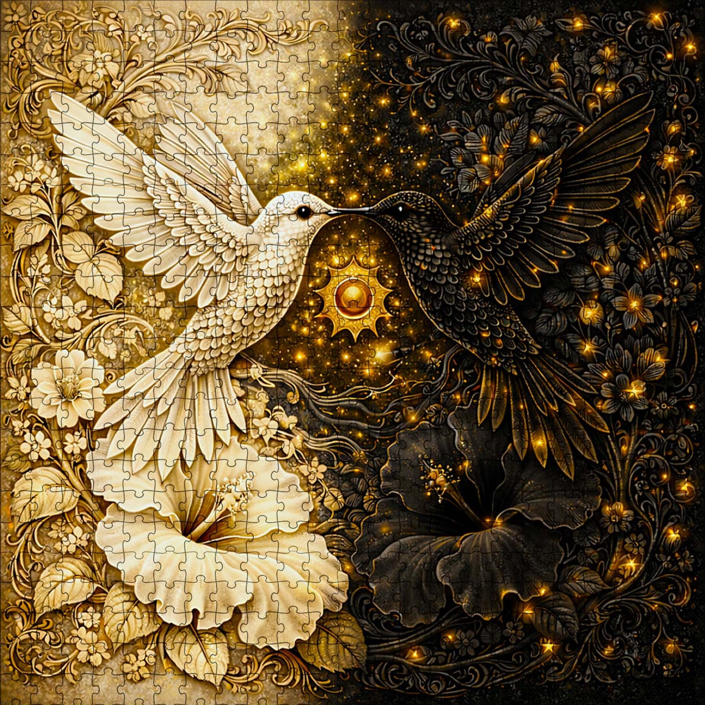 Hummingbird Bloom Jigsaw Puzzles GFTOMA9986