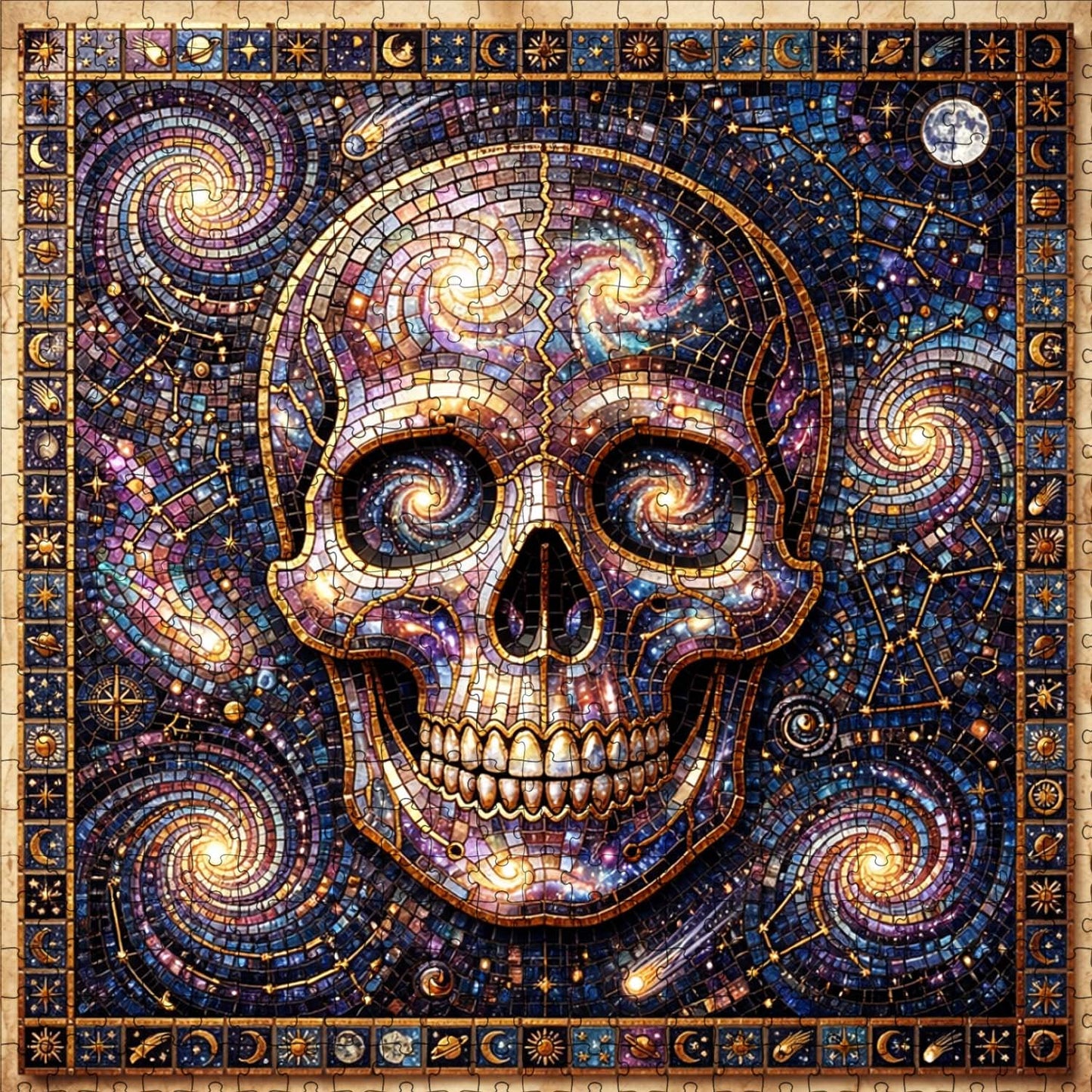Skull Serenity Jigsaw Puzzles GFTOQA2032