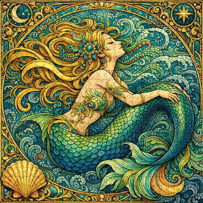 Mystic Mermaid Jigsaw Puzzles GFTOTG3458
