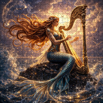 Emerald Mermaid Jigsaw Puzzles GFTOMA9981