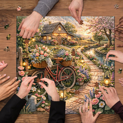 Cottage Bloom Jigsaw Puzzles GFTOMA9784