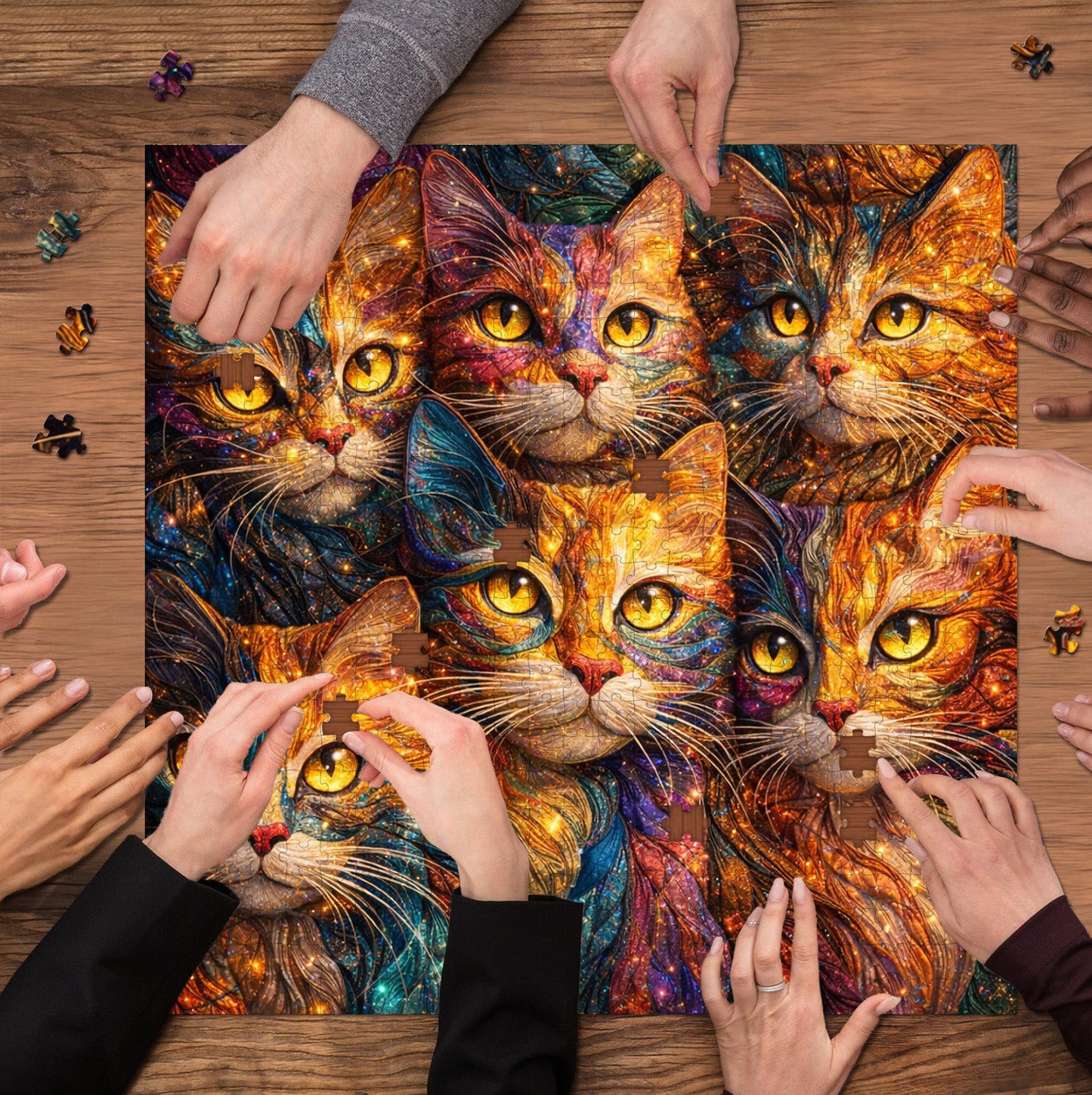 Meow Bliss Jigsaw Puzzles GFTOMA9793
