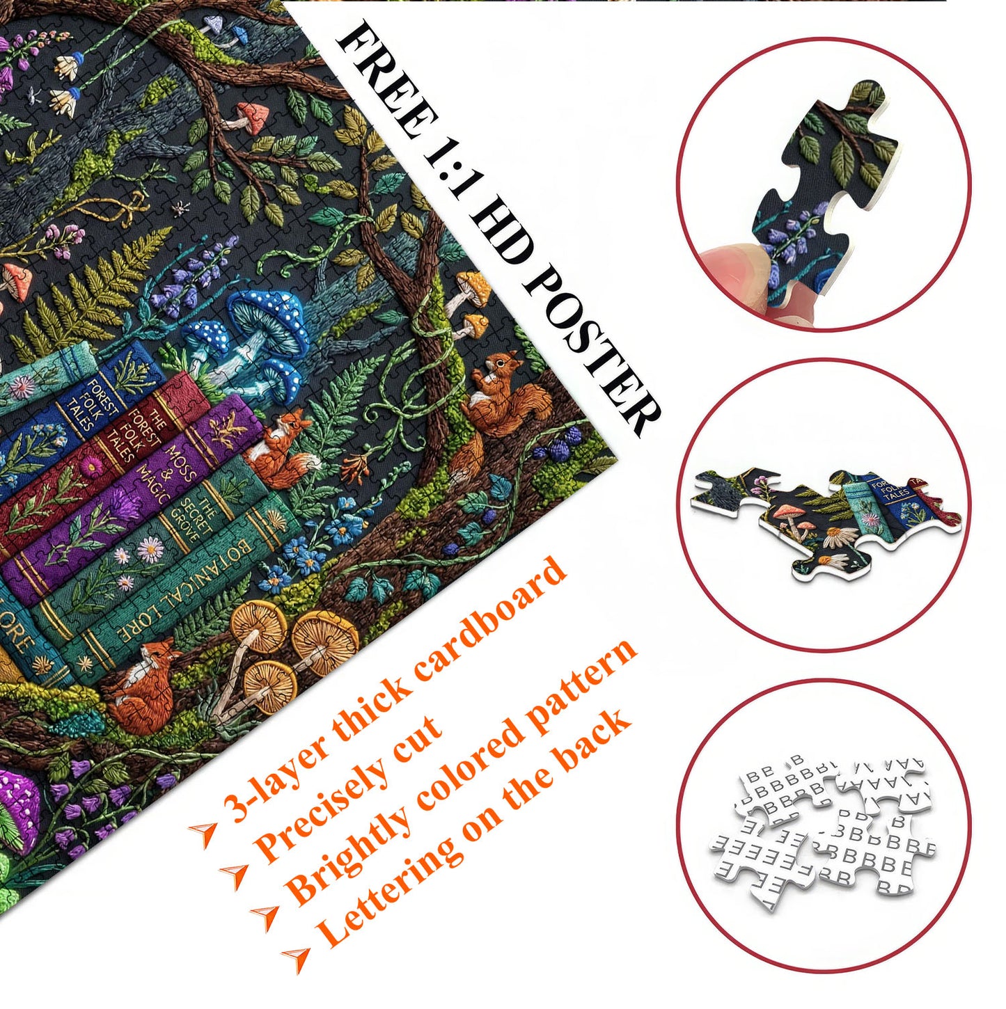 Forest Lore Jigsaw Puzzles GFTOQM3299