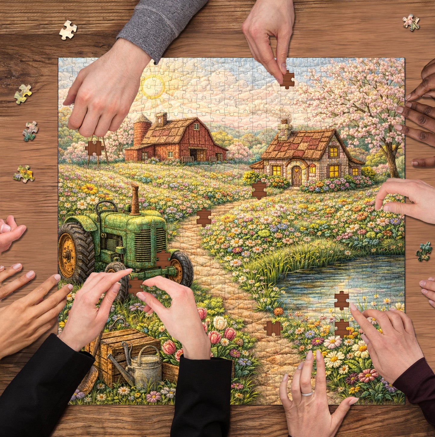 Meadow Harvest Jigsaw Puzzles GFTOMA9785