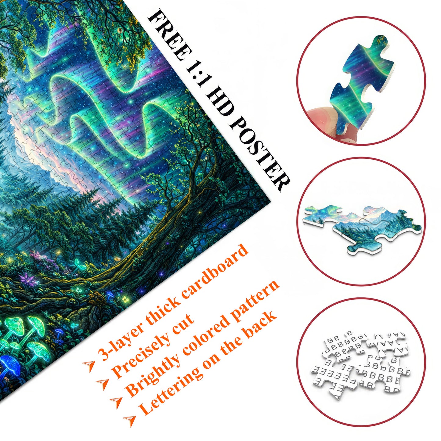 Forest Serenity Jigsaw Puzzles GFTOQA2049