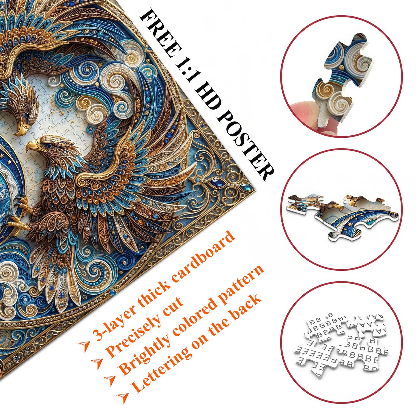 Twin Eclipse Jigsaw Puzzles GFTOQM3436