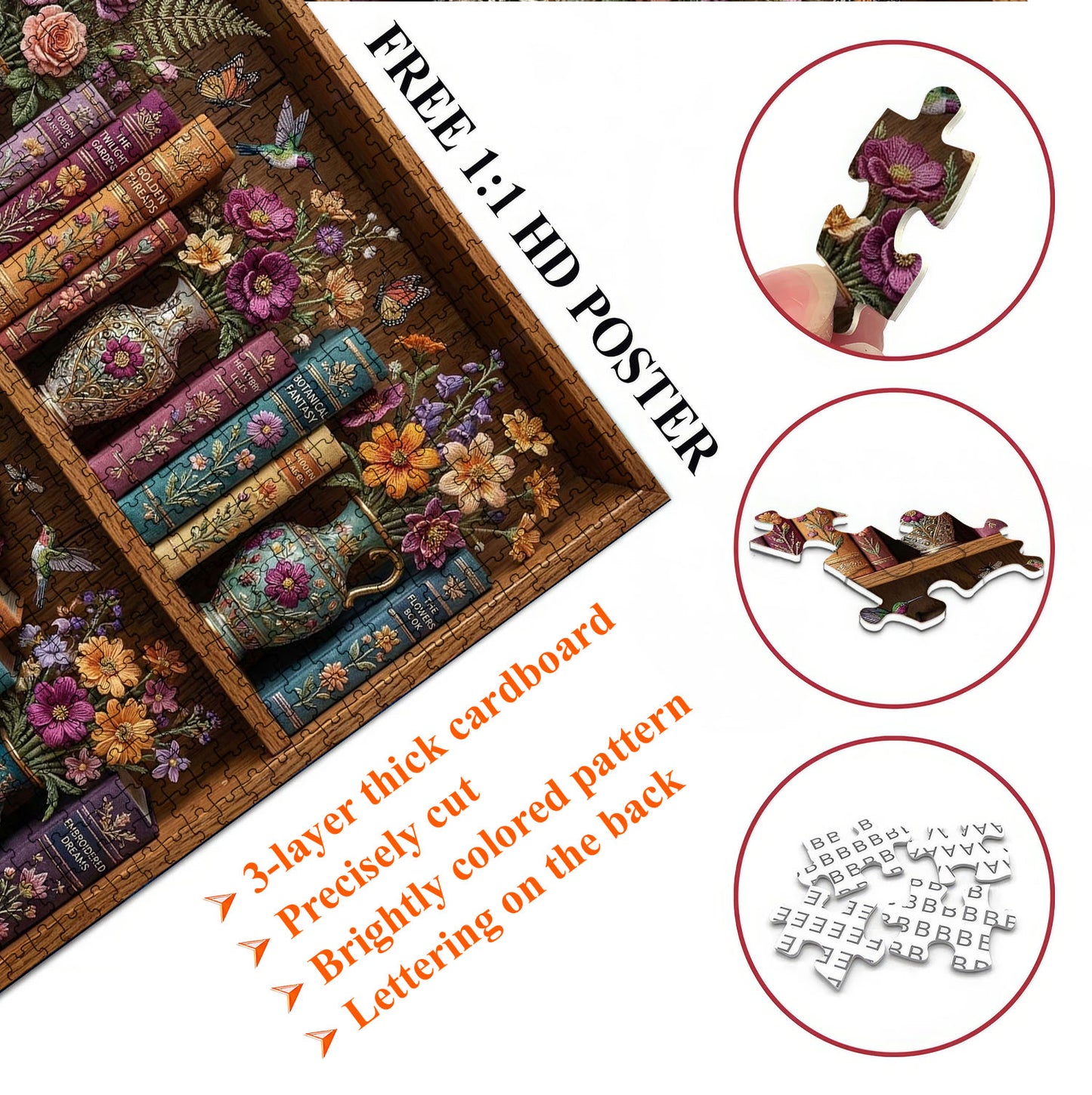Twilight Library Jigsaw Puzzles GFTOQM3301