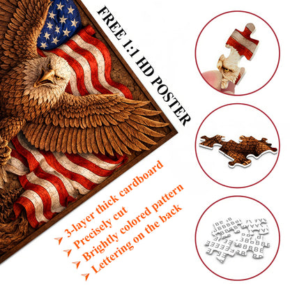 Patriot Eagle Jigsaw Puzzles GFTOMA10013