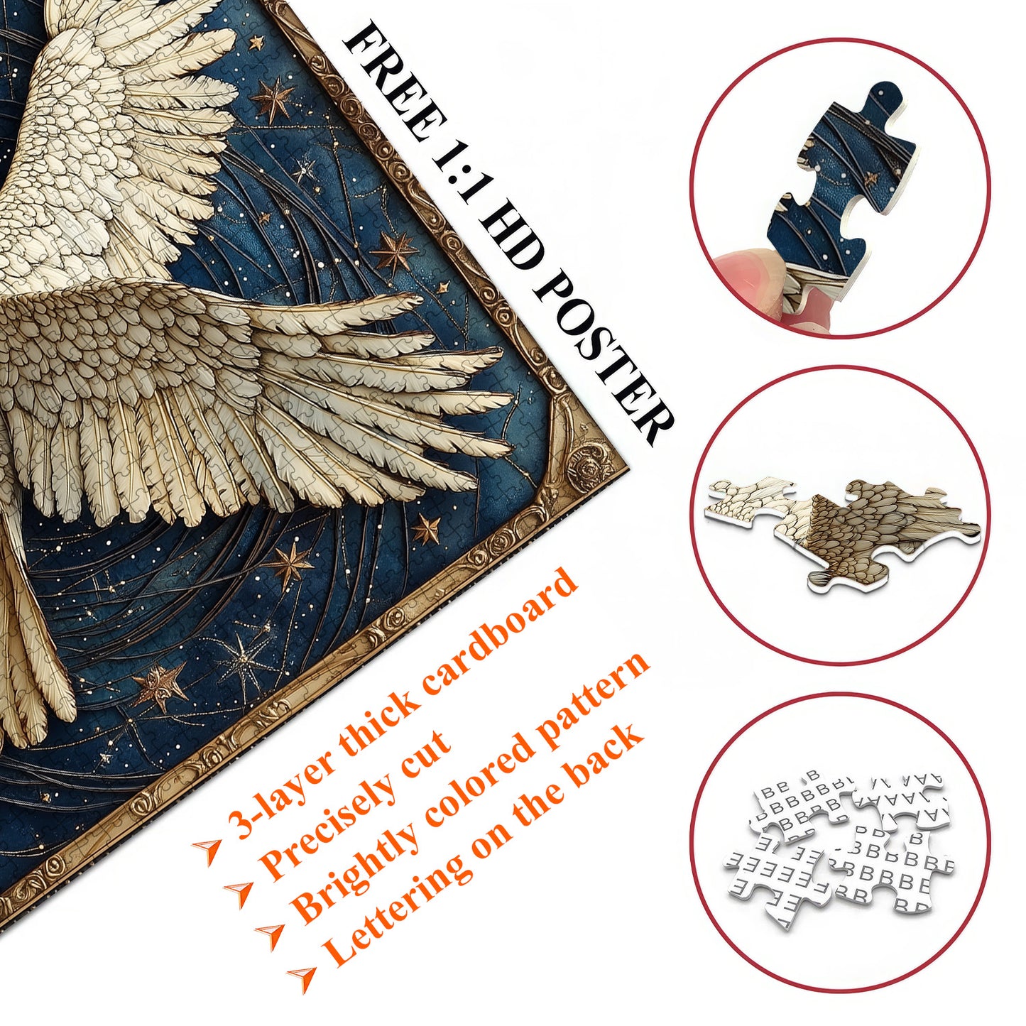 Starbound Eagle Jigsaw Puzzles GFTOQM3437