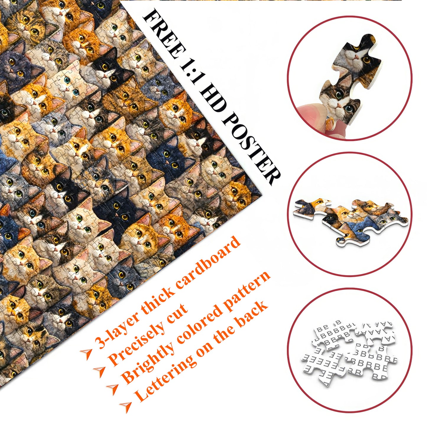 Whisker Charm Jigsaw Puzzles GFTOMA9857