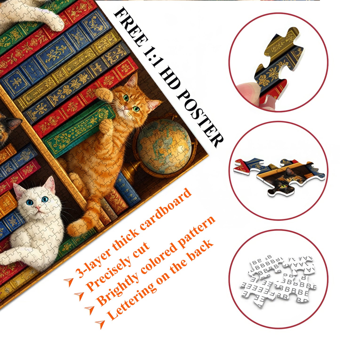 Catitude Jigsaw Puzzles GFTOTP17486