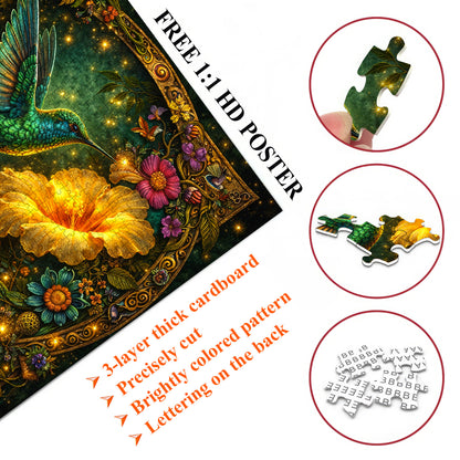Hummingbird Bloom Jigsaw Puzzles GFTOMA9983
