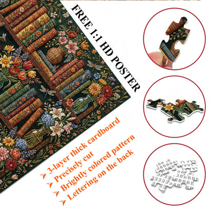 Emerald Blooms Jigsaw Puzzles GFTOQM3297