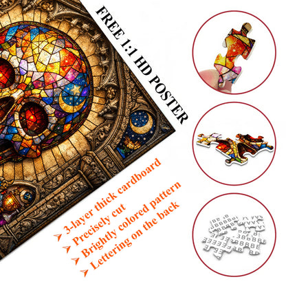 Skull Serenity Jigsaw Puzzles GFTOQA2027