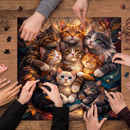 Kitty Vibes Jigsaw Puzzles GFTOMA9795