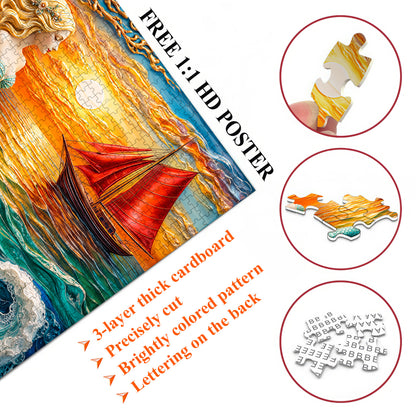 Charming Mermaid Jigsaw Puzzles GFTOTP17535