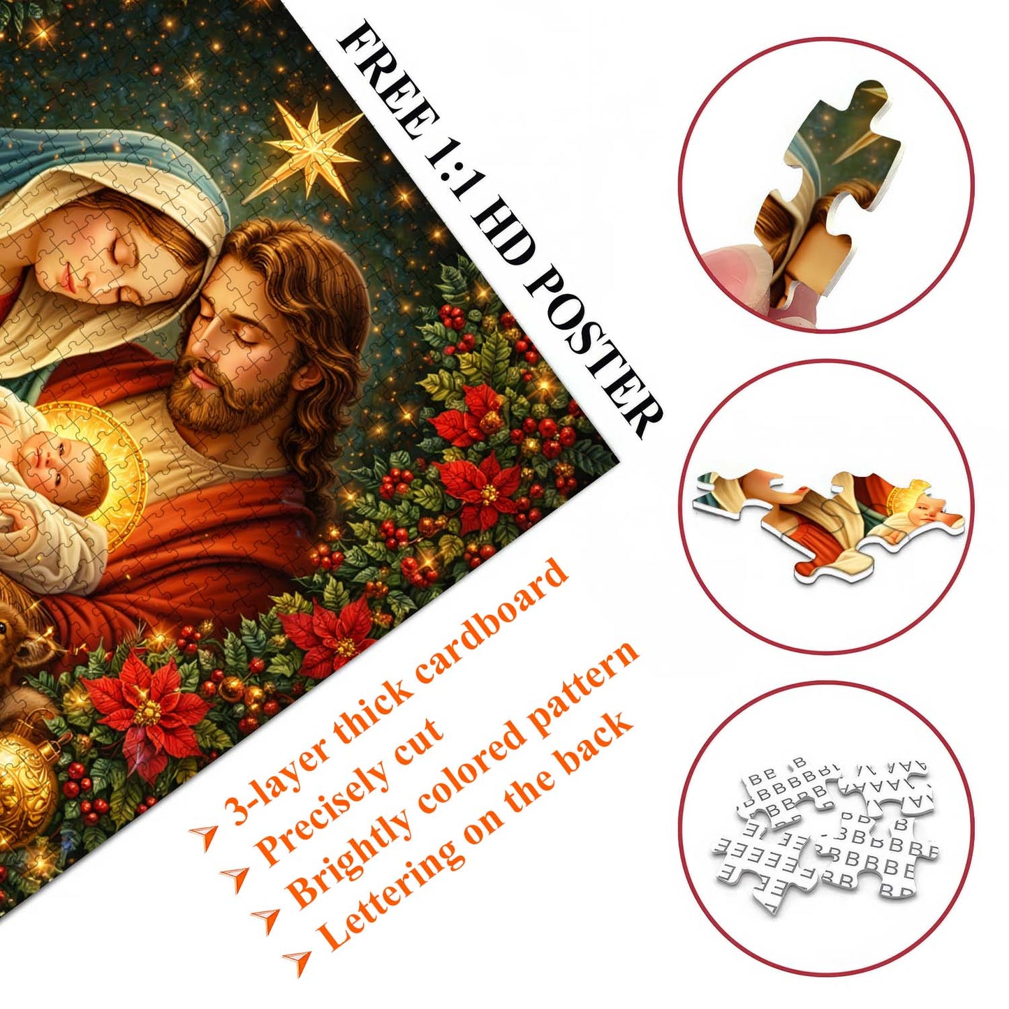 Eternal Nativity Jigsaw Puzzles GFTOHD14204