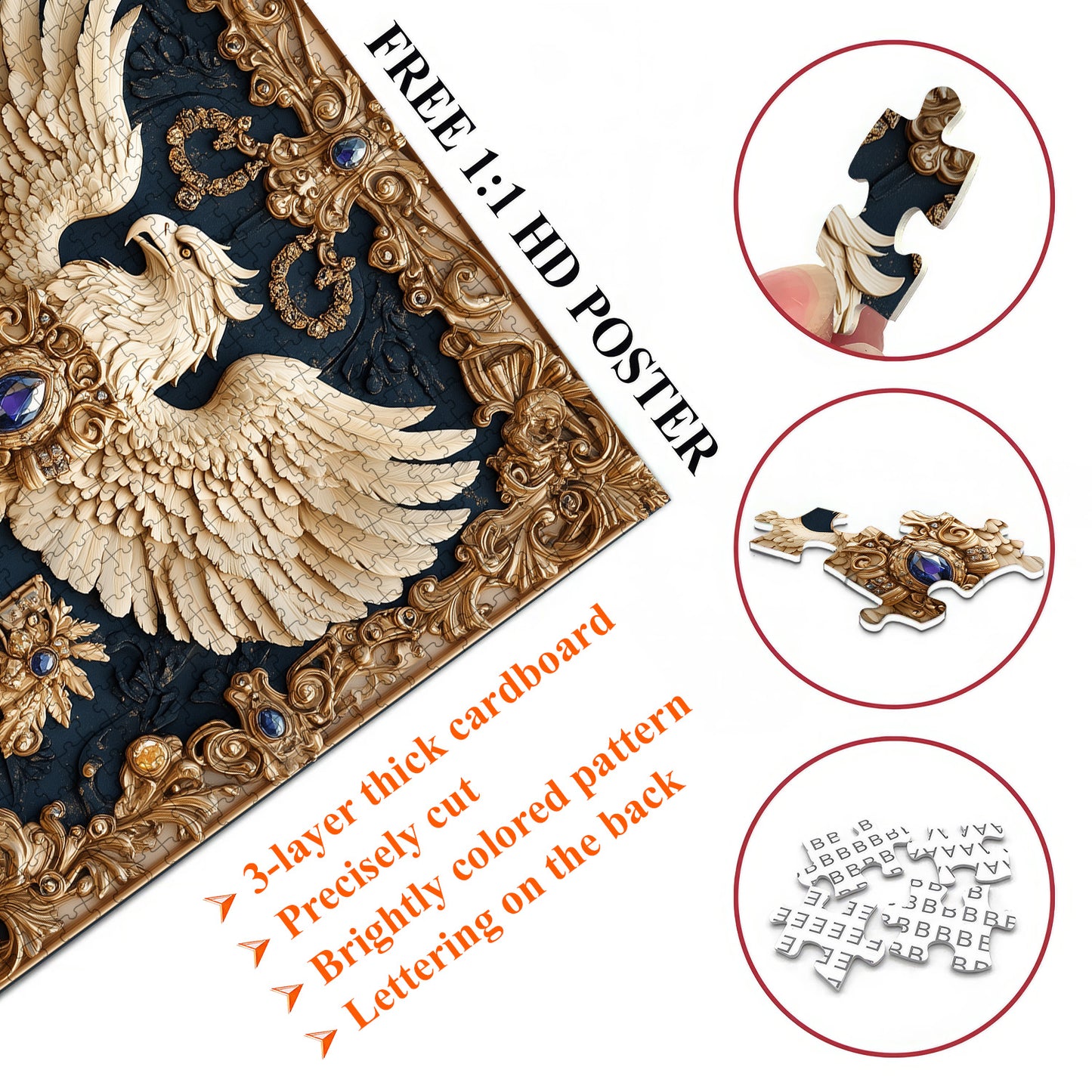 Imperial Crest Jigsaw Puzzles GFTOQM3435