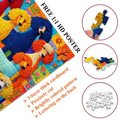 Charming Poodle Jigsaw Puzzles GFTOTP17602