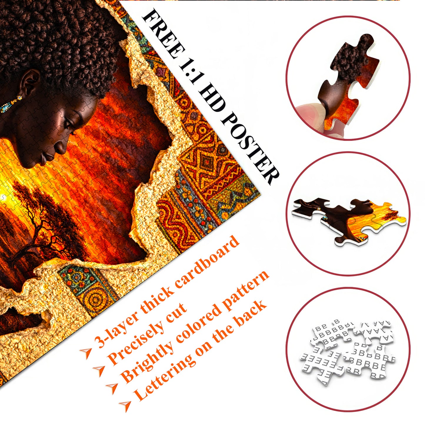 African Dream Jigsaw Puzzles GFTOMA9916