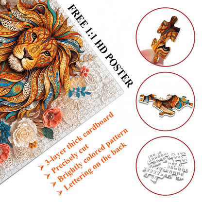 Majestic Lion Jigsaw Puzzles GFTOTP17536