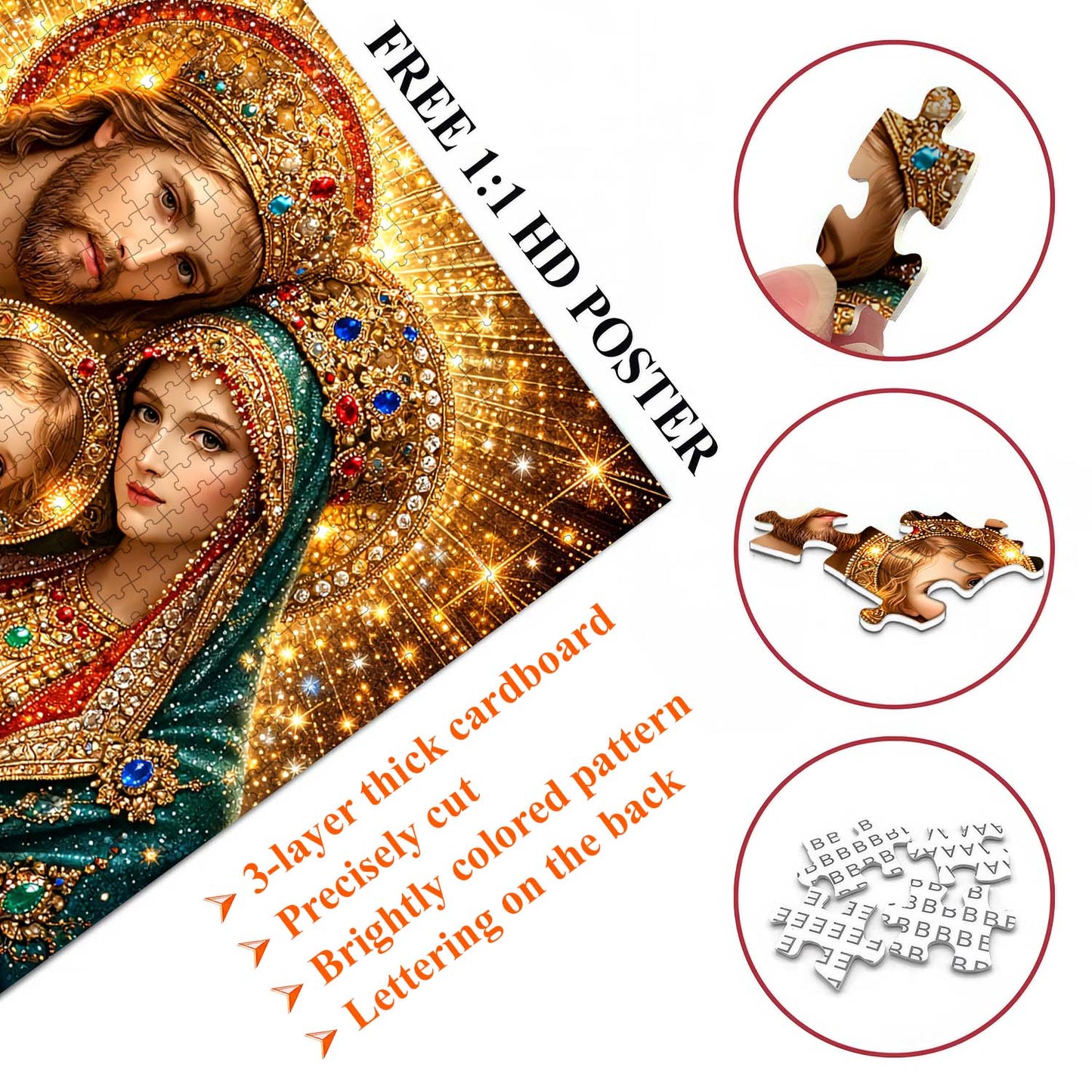 Regal Holy Family Jigsaw Puzzles GFTOHD14202