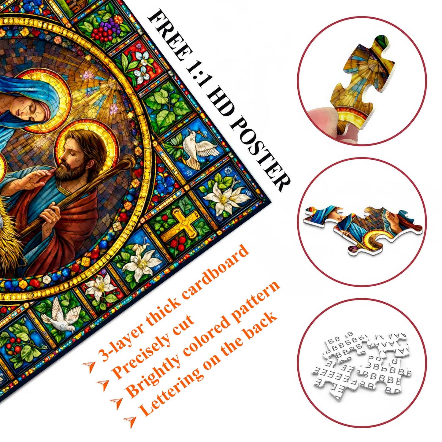 Eternal Nativity Jigsaw Puzzles GFTOHD14203