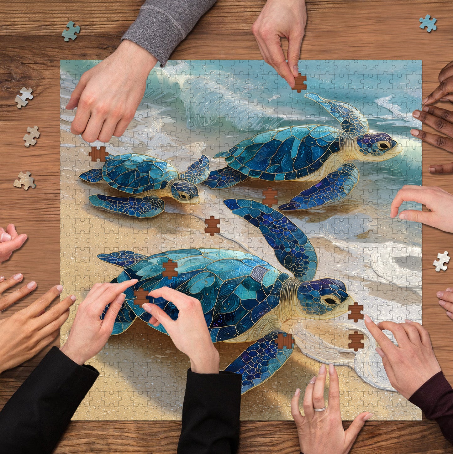 Turtle Jigsaw Puzzles GFTOYC3525