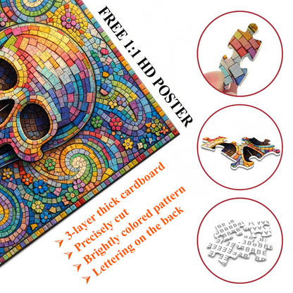 Skull Serenity Jigsaw Puzzles GFTOQA2034