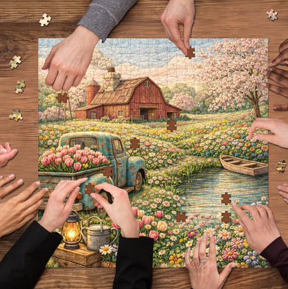 Farm Bloom Jigsaw Puzzles GFTOMA9786