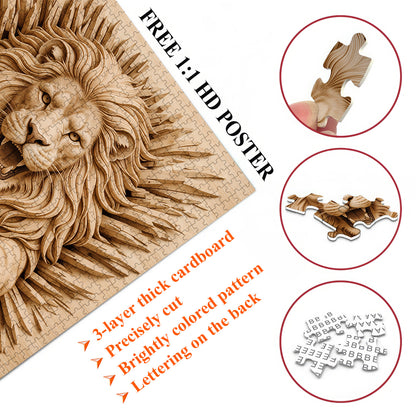 Majestic Lion Jigsaw Puzzles GFTOTP17541
