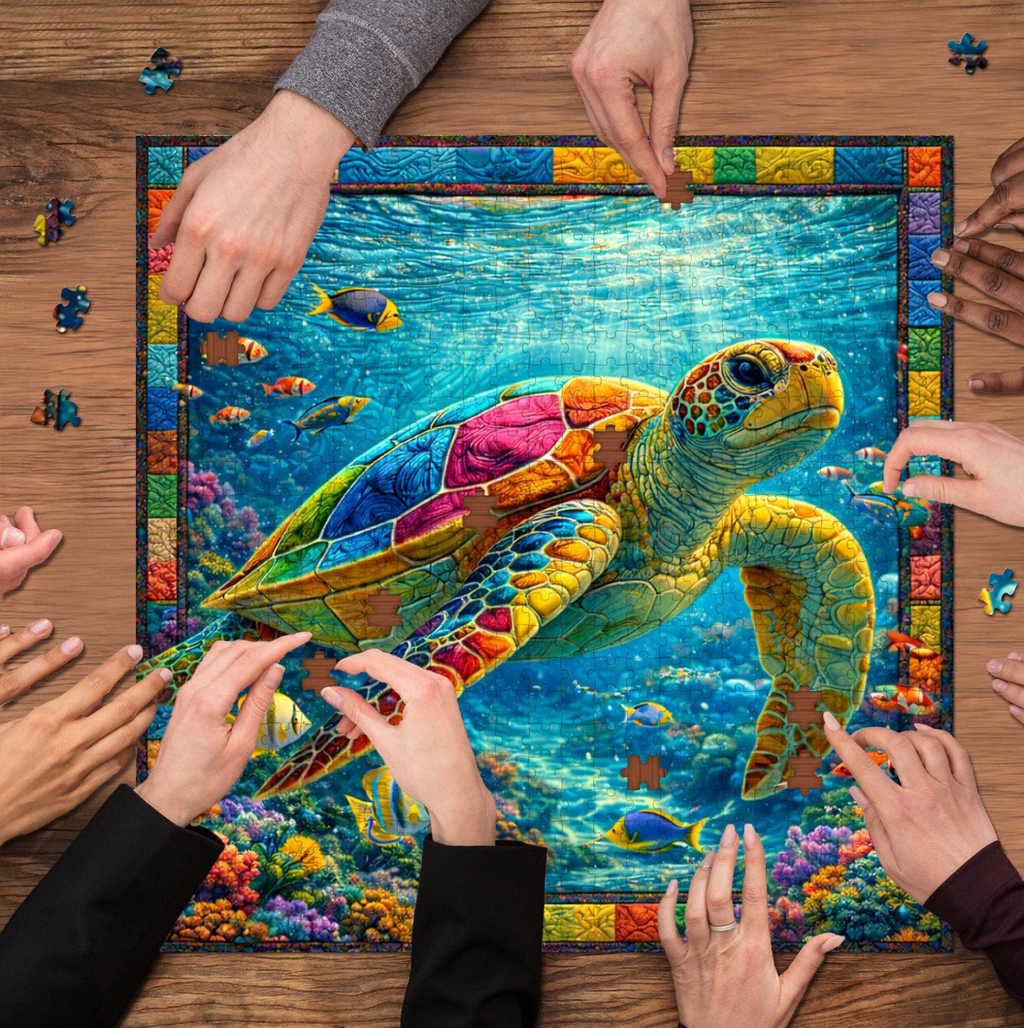 Turtle Jigsaw Puzzles GFTOYC3526