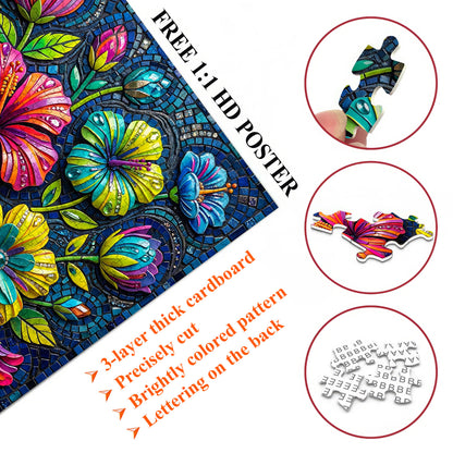 Mosaic Bloom Jigsaw Puzzles GFTOQM3446