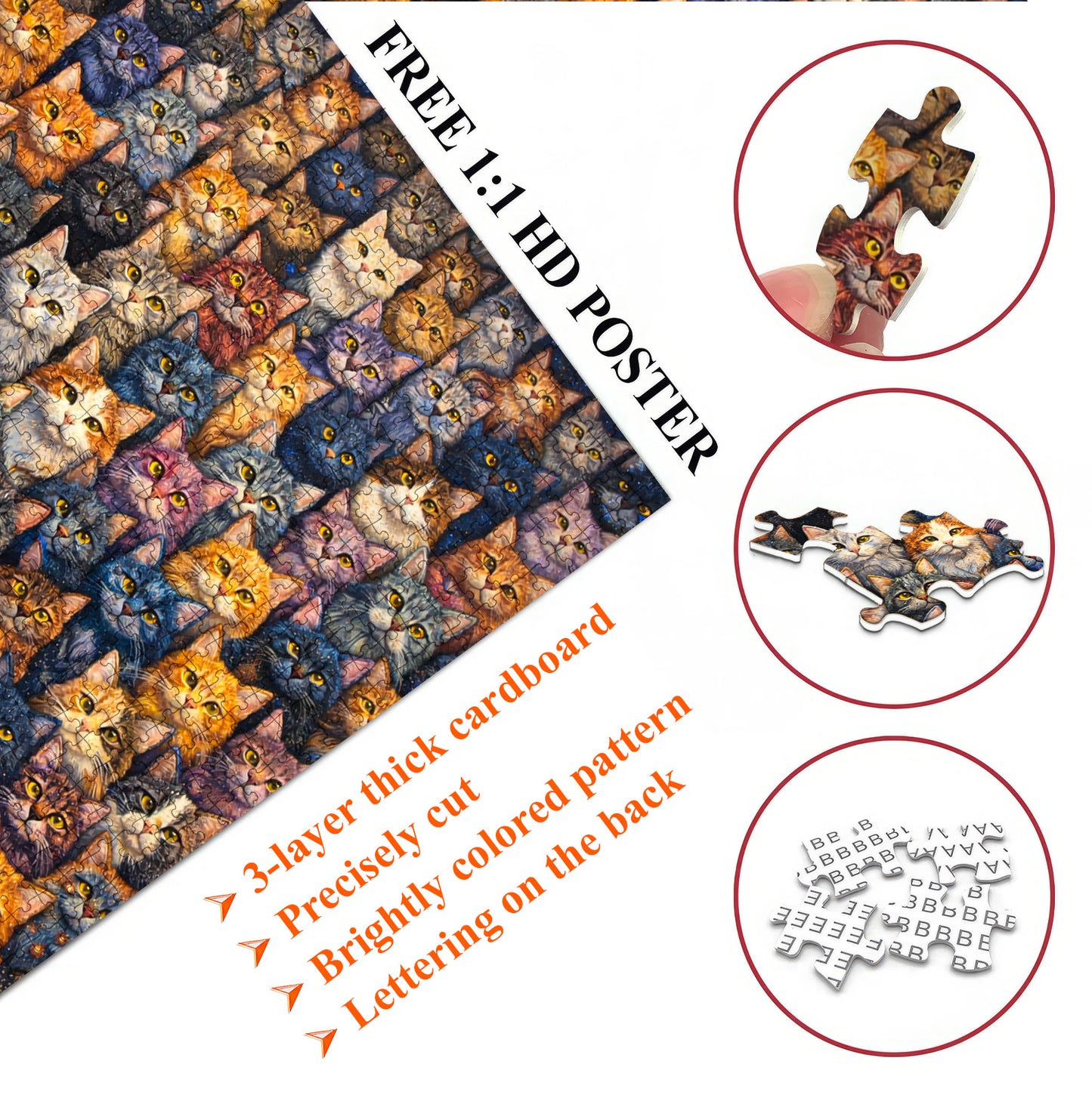 Whisker Charm Jigsaw Puzzles GFTOMA9856