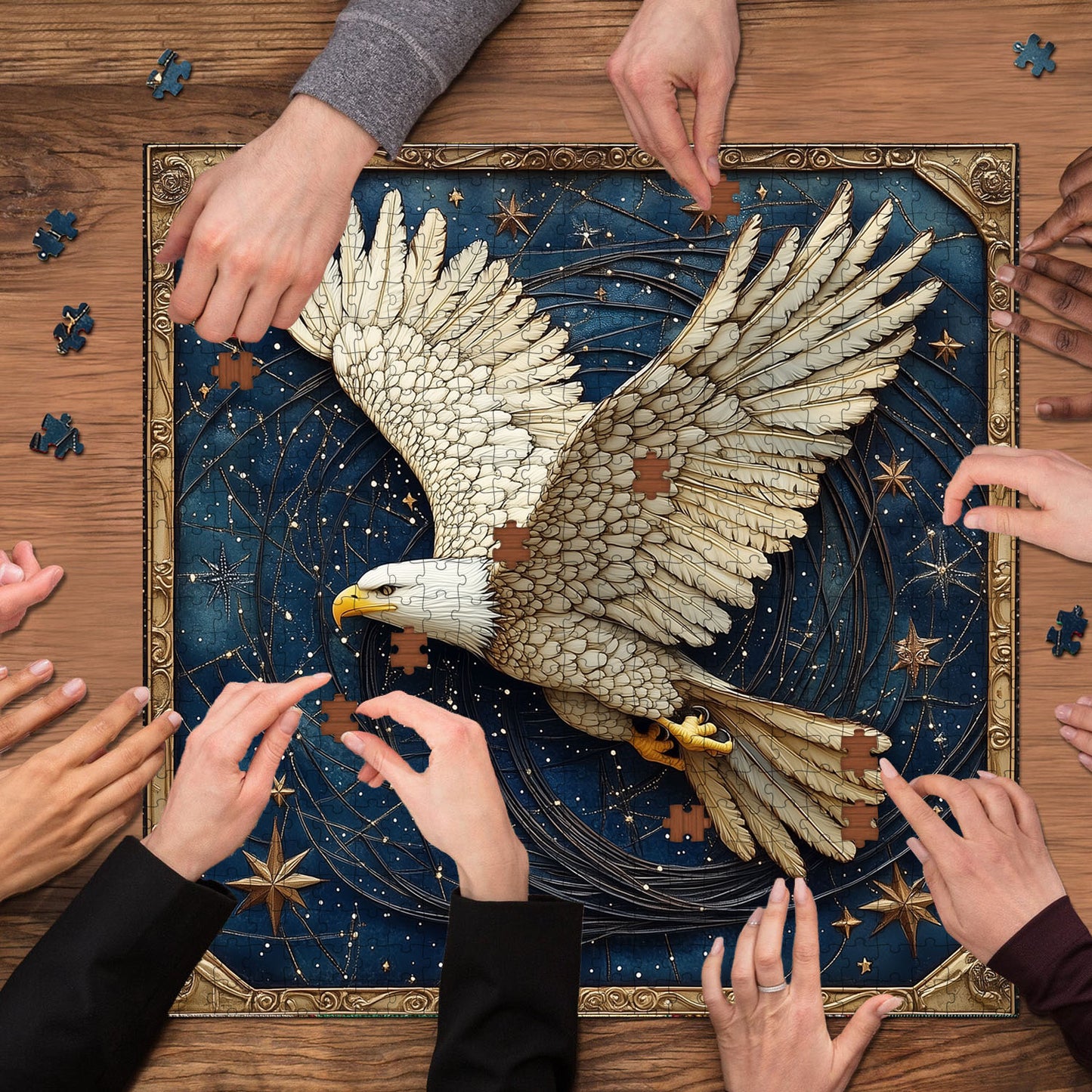 Starbound Eagle Jigsaw Puzzles GFTOQM3437
