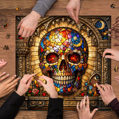 Skull Serenity Jigsaw Puzzles GFTOQA2027