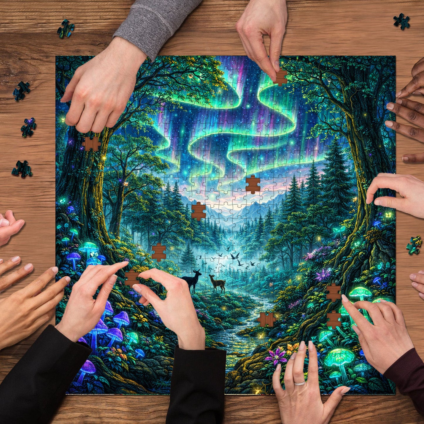 Forest Serenity Jigsaw Puzzles GFTOQA2049
