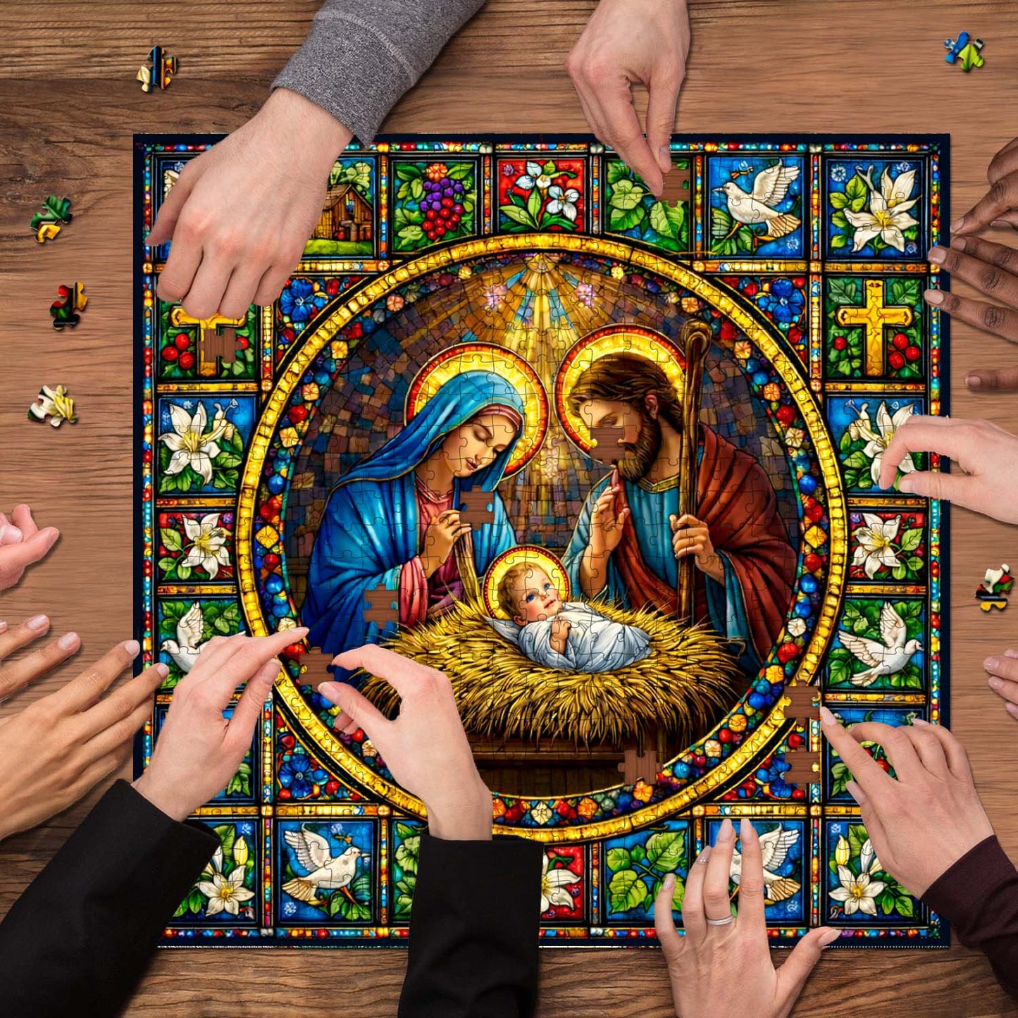 Eternal Nativity Jigsaw Puzzles GFTOHD14203