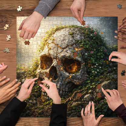 Skull Serenity Jigsaw Puzzles GFTOQA2028