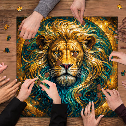Majestic Lion Jigsaw Puzzles GFTOTP17539
