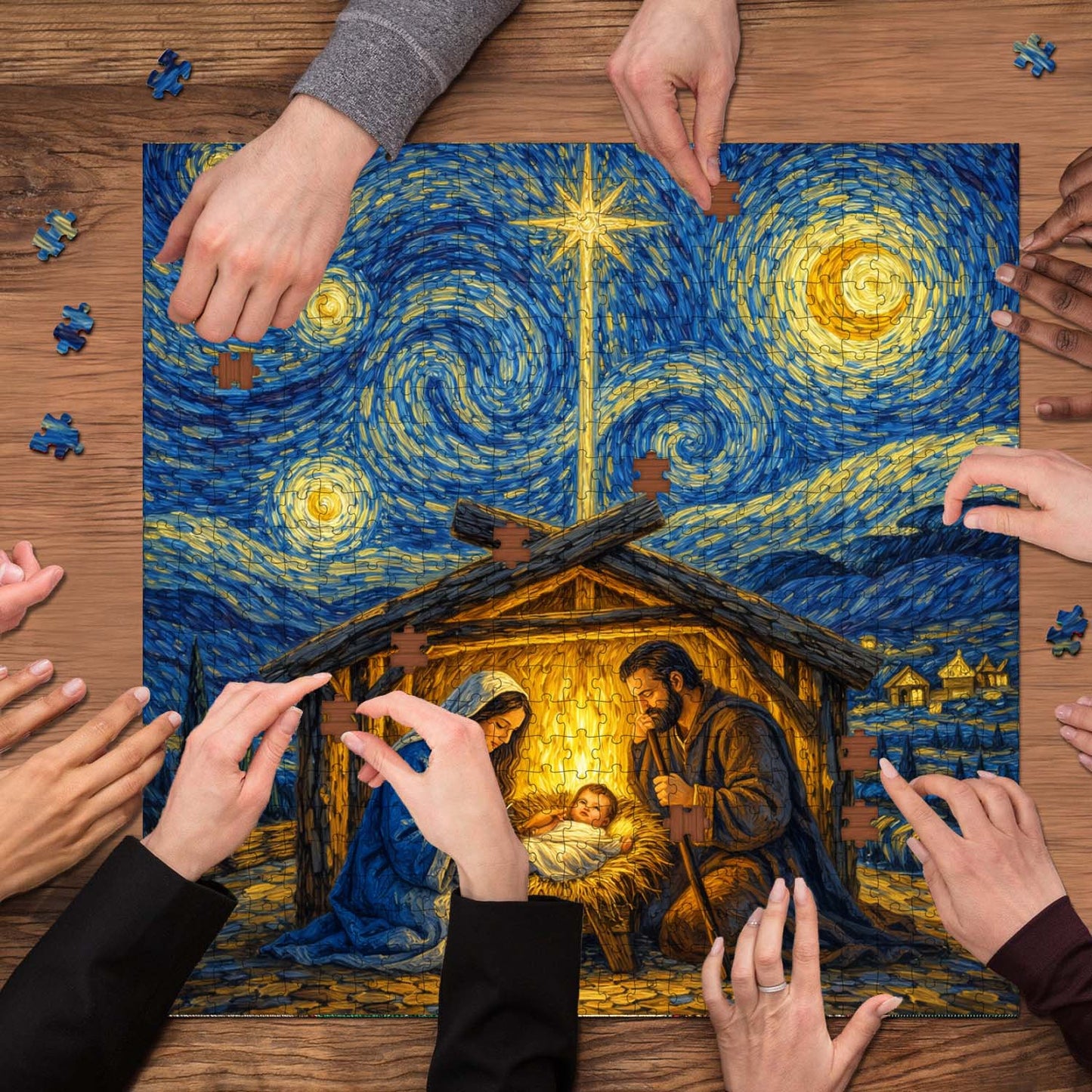 Eternal Nativity Jigsaw Puzzles GFTOHD14205