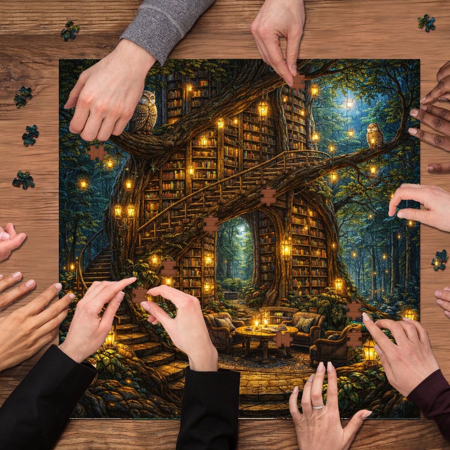 Forest Serenity Jigsaw Puzzles GFTOQA2051