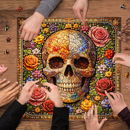 Skull Serenity Jigsaw Puzzles GFTOQA2031