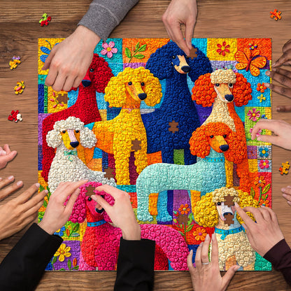 Charming Poodle Jigsaw Puzzles GFTOTP17602