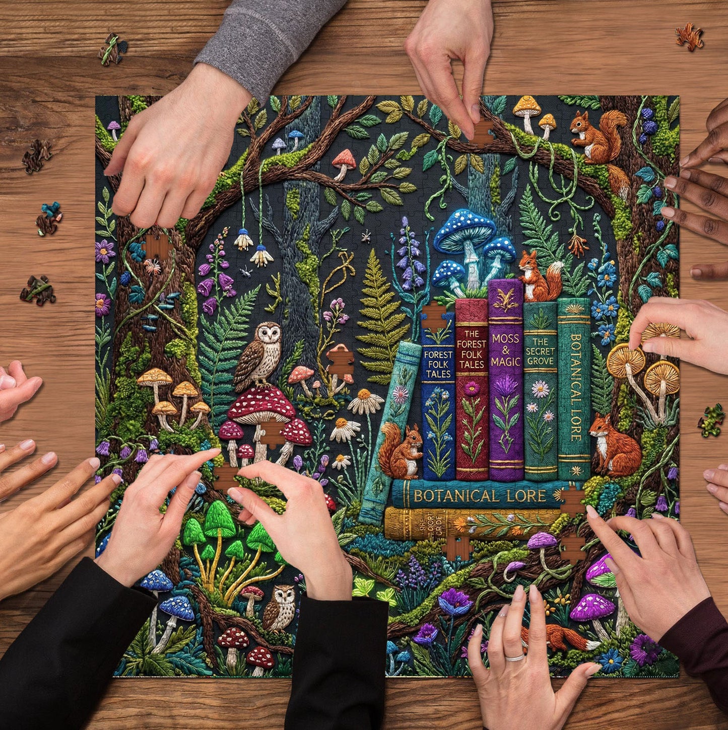 Forest Lore Jigsaw Puzzles GFTOQM3299