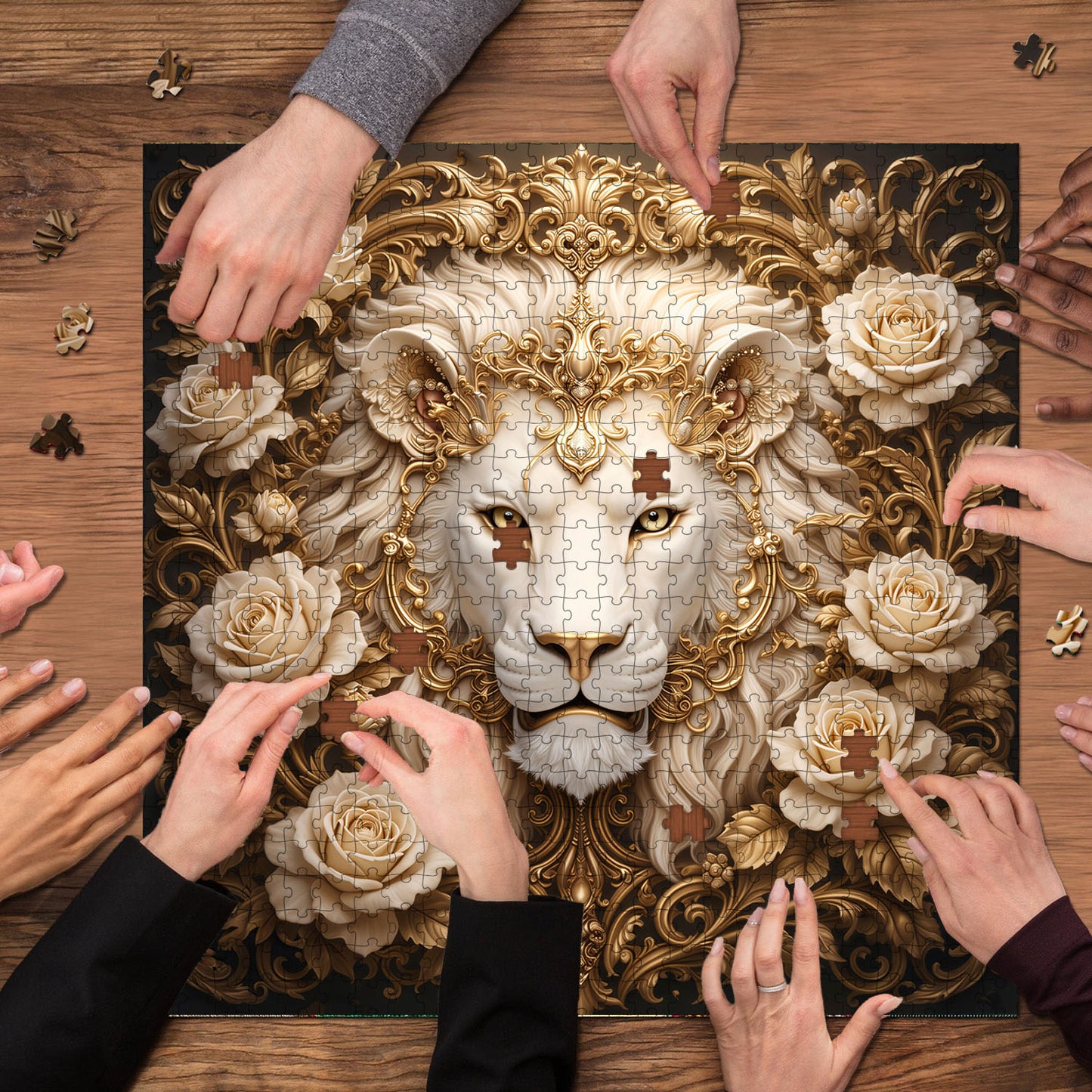 Majestic Lion Jigsaw Puzzles GFTOTP17537