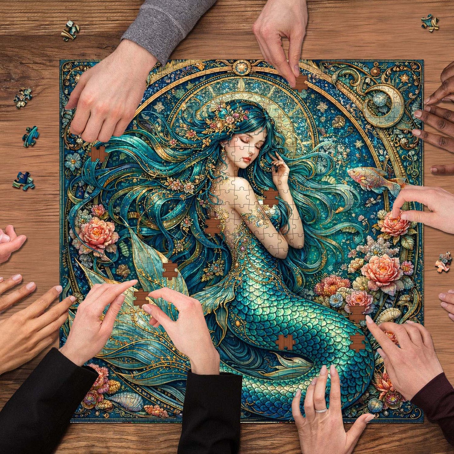 Mystic Mermaid Jigsaw Puzzles GFTOTG3452