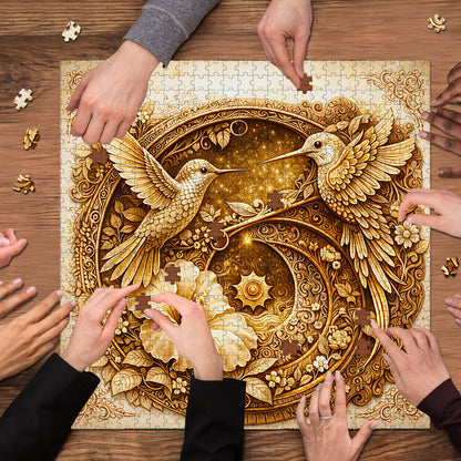 Hummingbird Bloom Jigsaw Puzzles GFTOMA9988