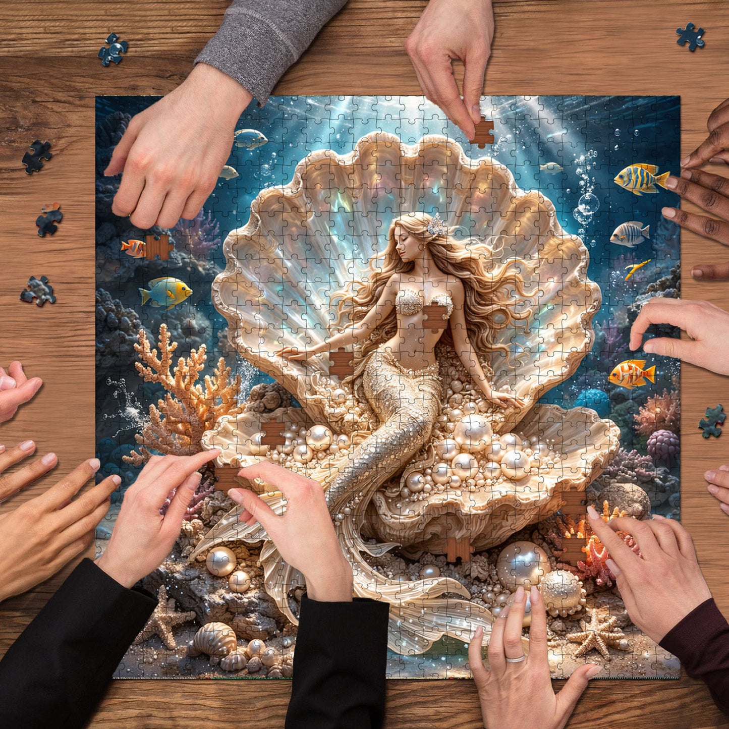 Charming Mermaid Jigsaw Puzzles GFTOTP17532