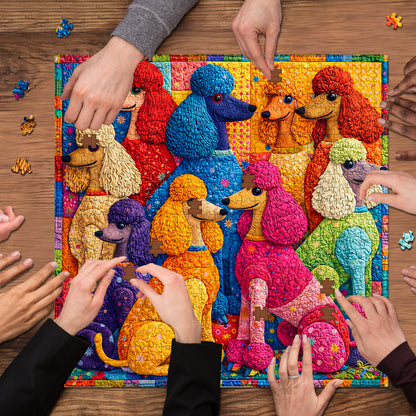 Charming Poodle Jigsaw Puzzles GFTOTP17603